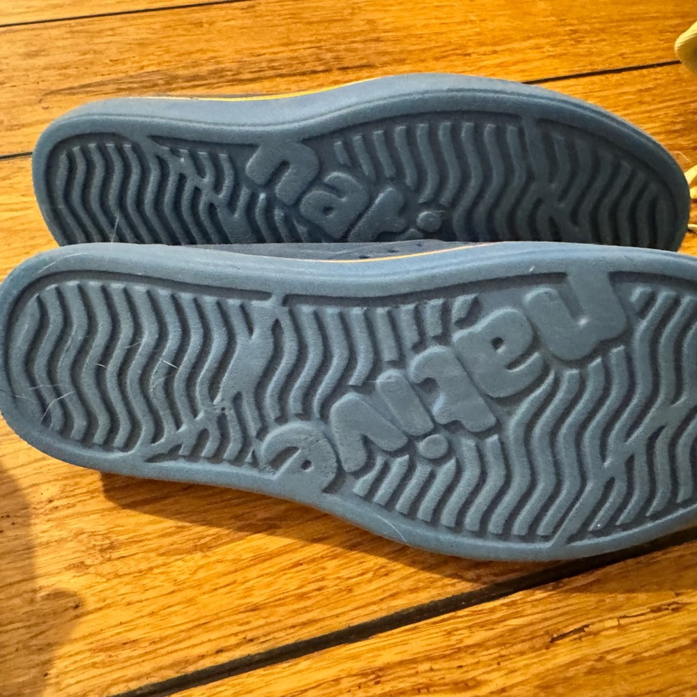 Kids Blue Native Sneakers with Branded Sole